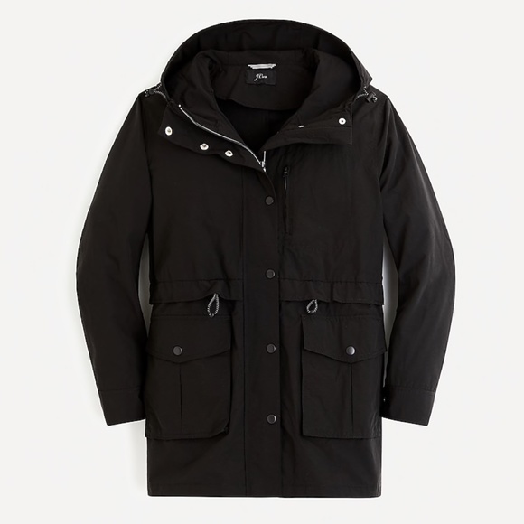 J. Crew Jackets & Blazers - New JCREW Perfect Rain Jacket in Black